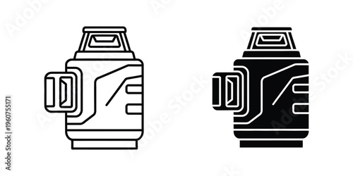 Contrast between a light and dark version of a portable electronic device icon