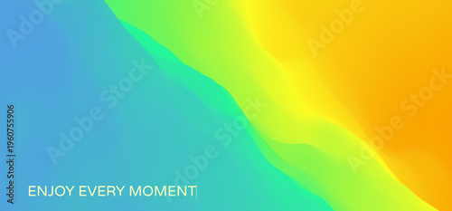 Abstract background with dynamic effect. Creative design poster with vibrant gradients. Vector illustration for advertising, marketing, presentation. Mobile screen.