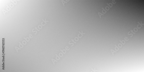Grey gradient grain texture background gray black white monochrome smooth grainy backdrop design copy space
