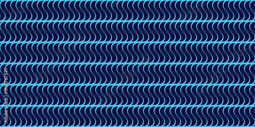 Modern geometric pattern of swirling blue rope, suitable for t-shirt design, textiles, or background decoration.