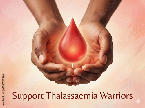 World Thalassemia Day – Family with Doctor, Genetic Counseling and Prevention Concept


