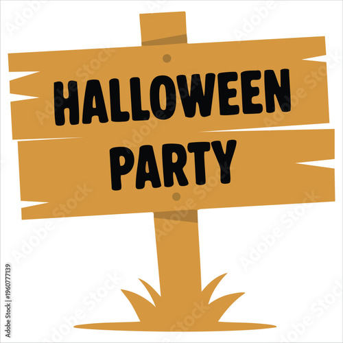 Natural Timber Signboard Perfect for Displaying Messages or Quotes isolated vector illustration on white background