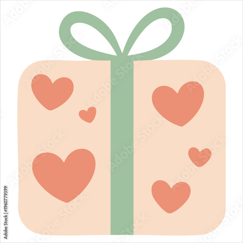 Vector Christmas Gift Illustration for New Year Banner Design