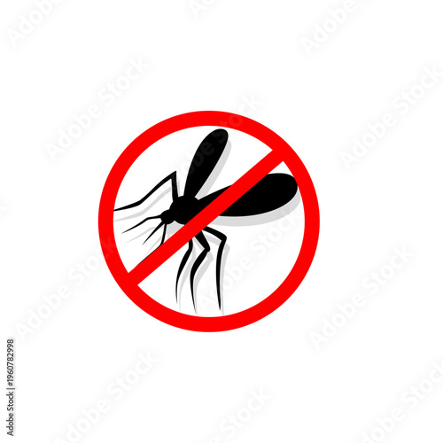 World Malaria Day  No Mosquito Sign