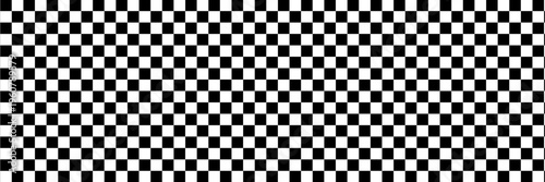 Black and white checkered pattern, Checkerboard seamless pattern