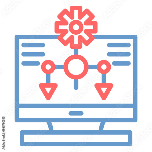Algorithm Vector Icon
