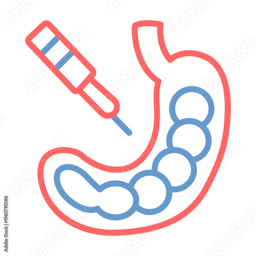 Appendectomy Vector Icon
