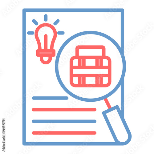 Search Tips Vector Icon
