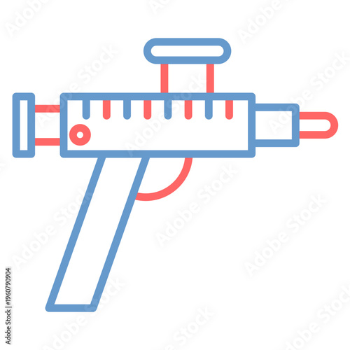 Foam Gun Vector Icon