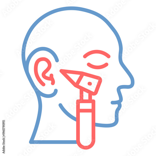 ENT Surgery Vector Icon