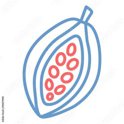 Cacao Vector Icon