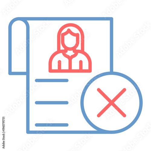 Rejected Vector Icon