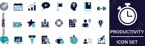 Modern venture capital vector icon set venture, capital, investment, funding, startup, business, finance related premium editable vector graphics.