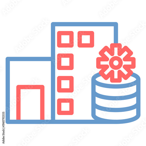 Data Centre Vector Icon