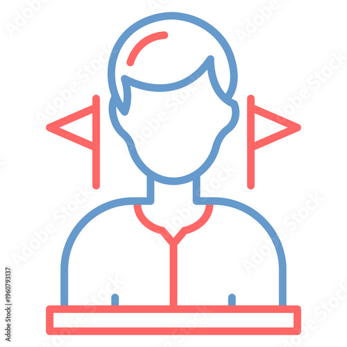 Tour Operator Vector Icon