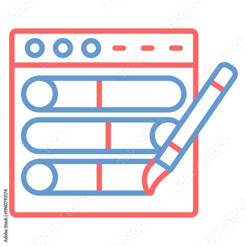 Color Correction Vector Icon