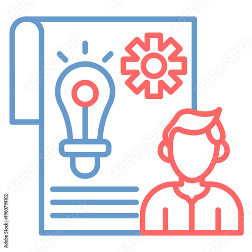 Creative Process Vector Icon