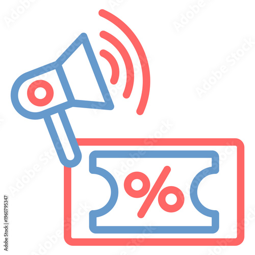 Coupon Campaign Vector Icon