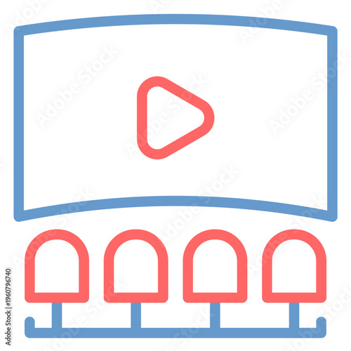 IMAX Screen Vector Icon