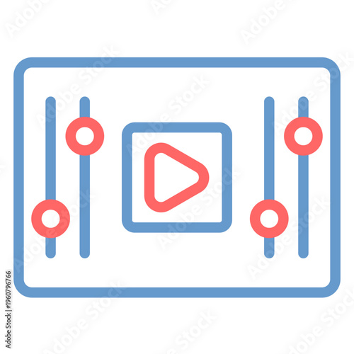 Movie Trailer Vector Icon