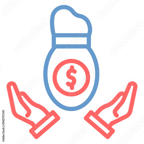 Revenue Stream Vector Icon