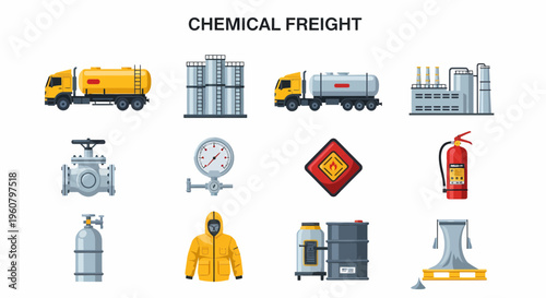 Chemical freight transportation and equipment.
