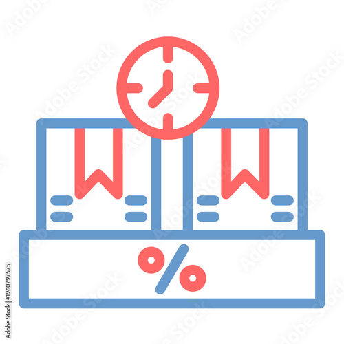 Limited Stock Vector Icon