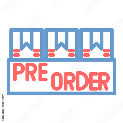 Preorder Vector Icon