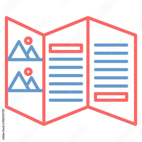 Brochure Vector Icon