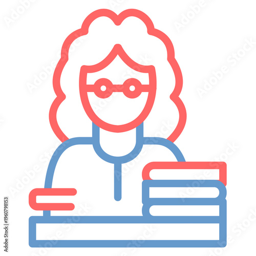 Professor Vector Icon