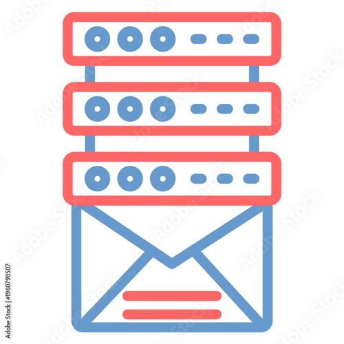 Email Hosting Vector Icon