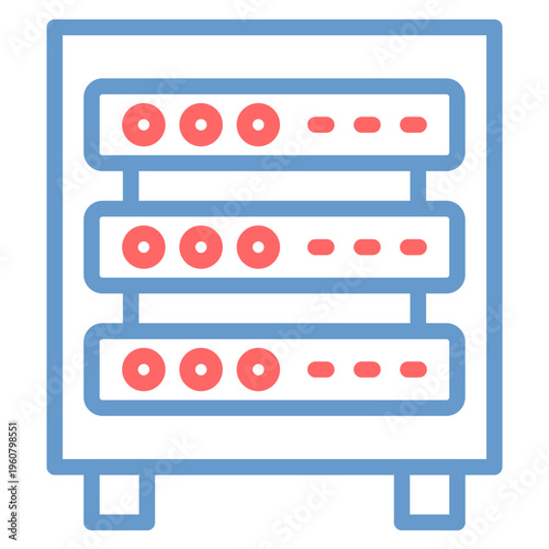 Server Rack Vector Icon