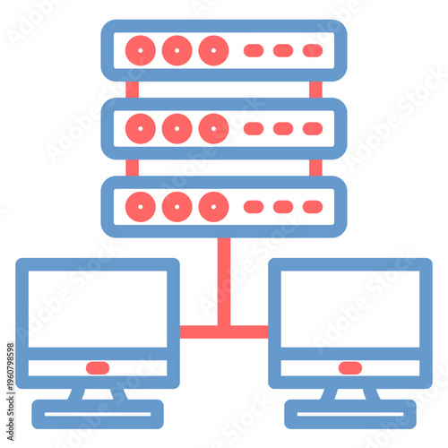 Server Provisioning Vector Icon
