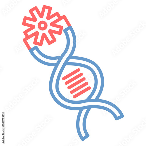 Genetic Engineering Vector Icon