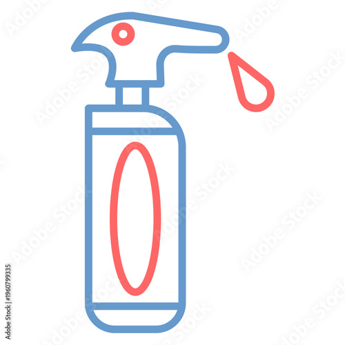 Spray Nozzle Vector Icon
