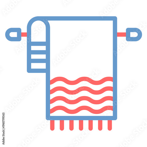 Cold Towel Vector Icon