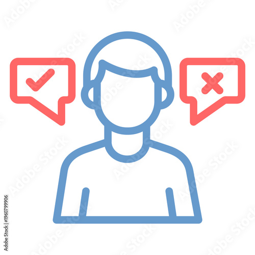 Decision Making Vector Icon