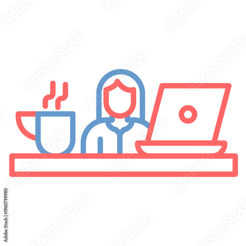 Freelance Vector Icon