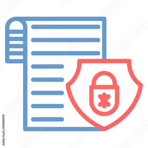 Security Policy Vector Icon