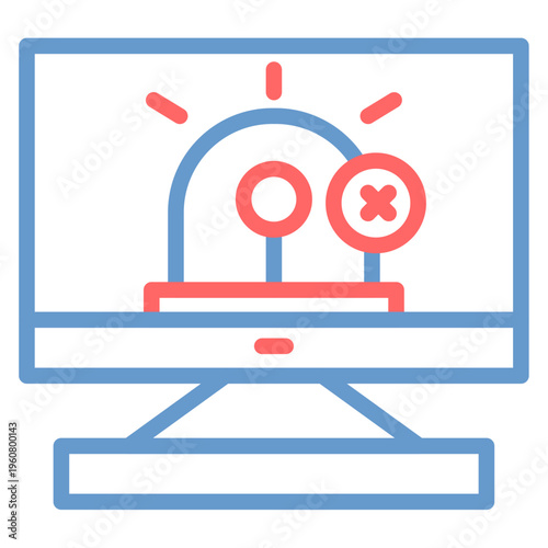 Silent Alarm Vector Icon