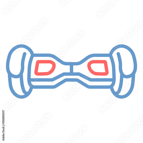 Hoverboard Vector Icon
