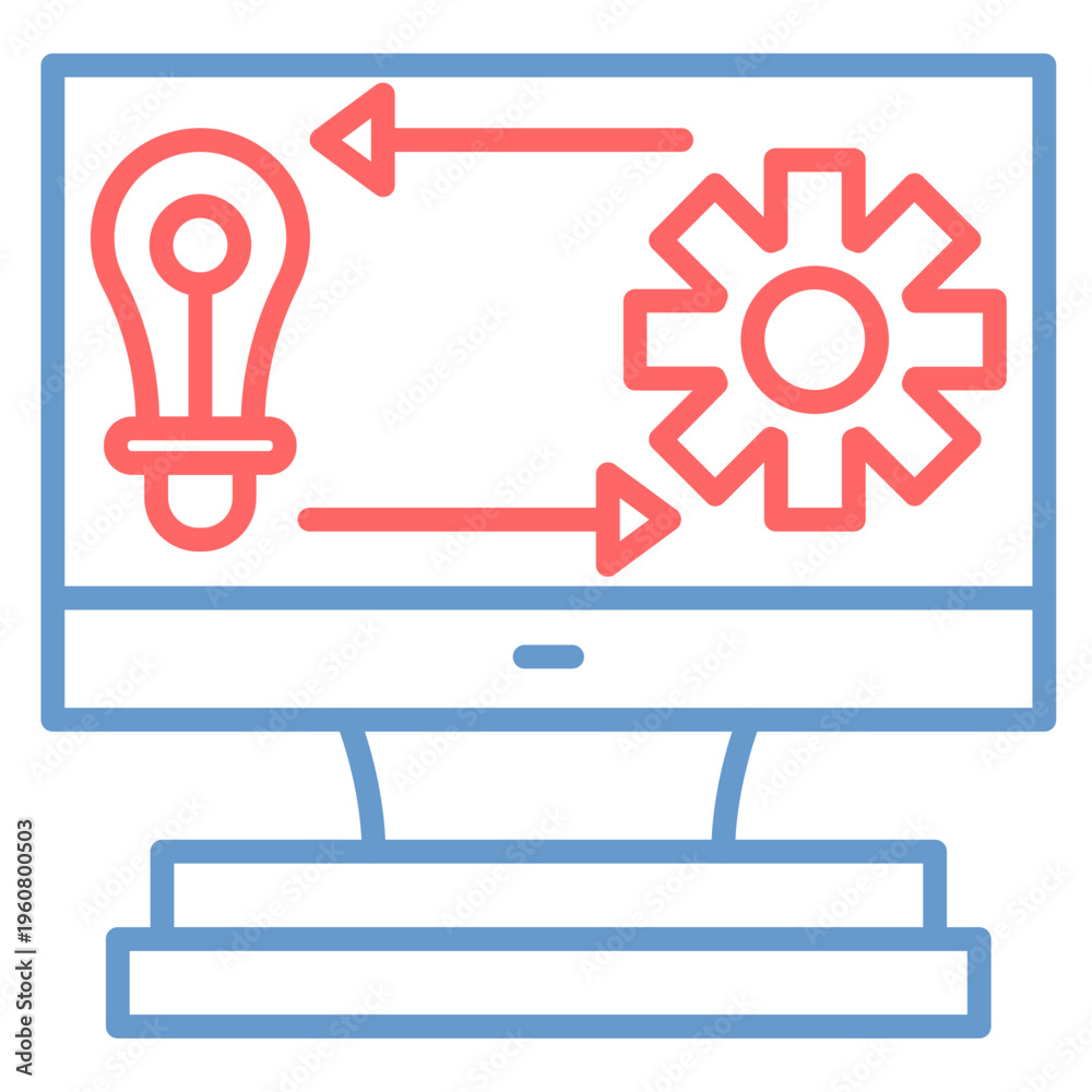 Obraz premium Icon Development Vector Icon