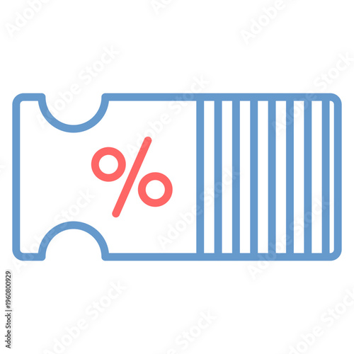Voucher Vector Icon