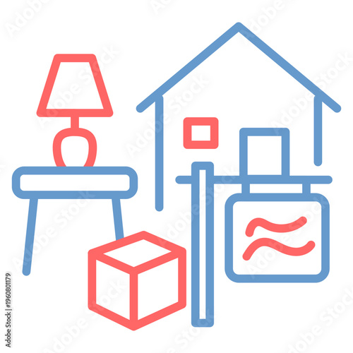 Estate Sale Vector Icon