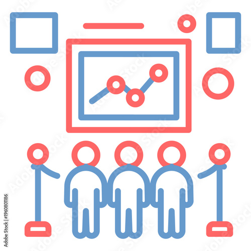 Exhibition History Vector Icon