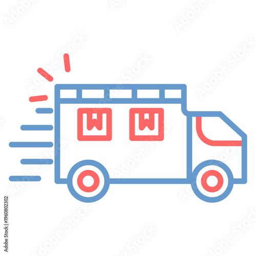 Foto Express Delivery Vector Icon