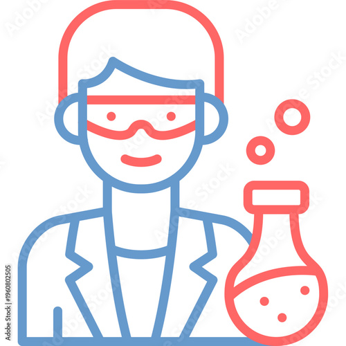Scientist Vector Icon
