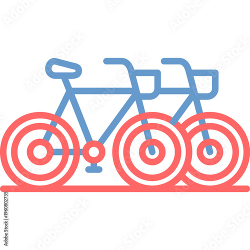 Bicycles Vector Icon