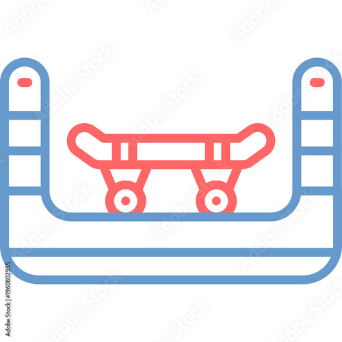 Skate Rink Vector Icon