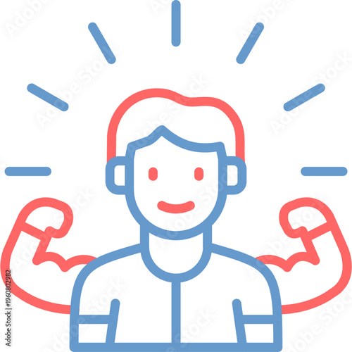 Confidence Vector Icon